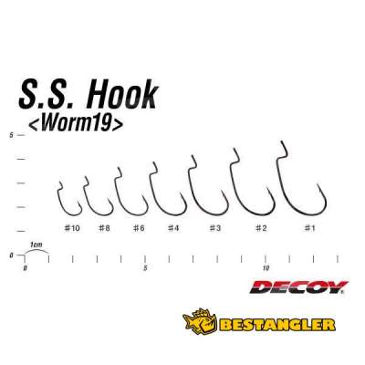 DECOY Worm 19 S.S. Hook #10 - 822715