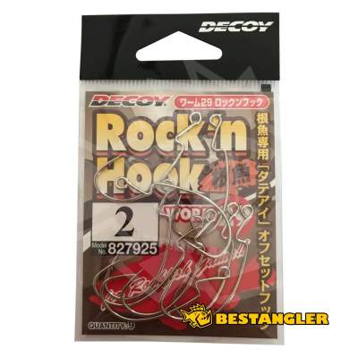 DECOY Worm 29 Rock’n Hook #2 - 827925