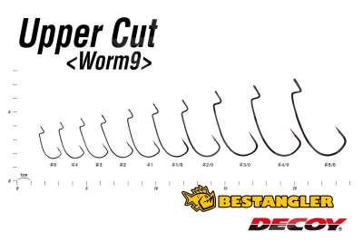 DECOY Worm 9 Upper Cut #1/0 - 802045