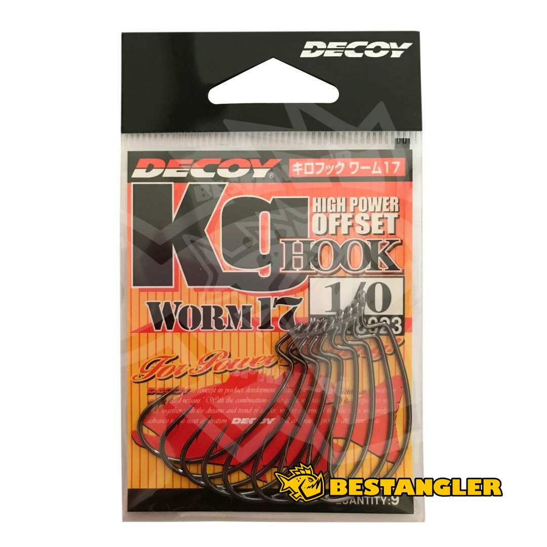 DECOY Worm 17 Kg Hook #1/0 | BESTANGLER.com