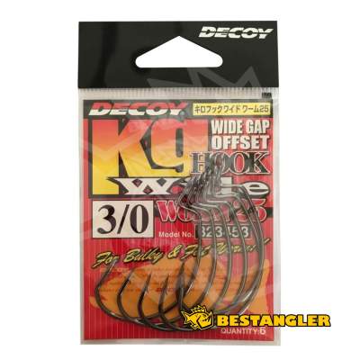 DECOY Worm 25 Kg Hook Wide #3/0