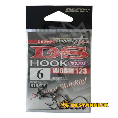 DECOY Worm 123 DS Hook Masubari #6