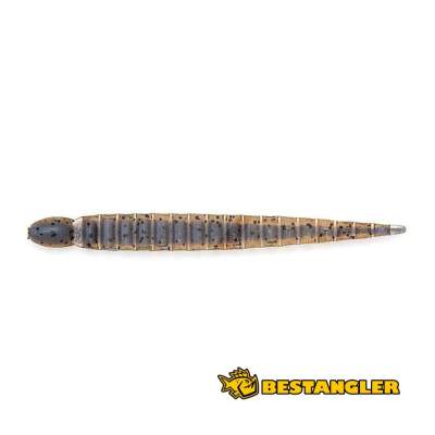 Keitech Custom Leech 3" Cinnamon PP. / Blue Neon