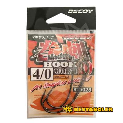 DECOY Worm 30 Makisasu Hook #4/0 - 829028