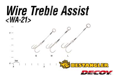 DECOY WA-21 Wire Treble Assist #M - 407363