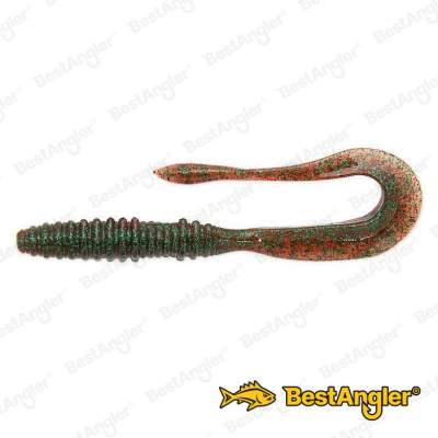 Keitech Mad Wag 3.5" Plum Green FLK