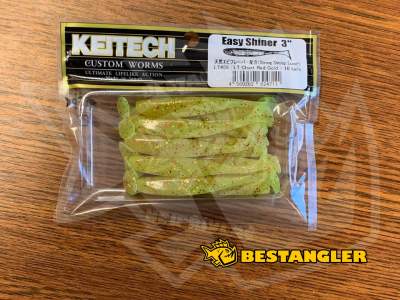 Keitech Easy Shiner 3" Chart Red Gold - LT#56