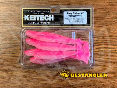 Keitech Easy Shiner 4" Pink Glow - LT#47