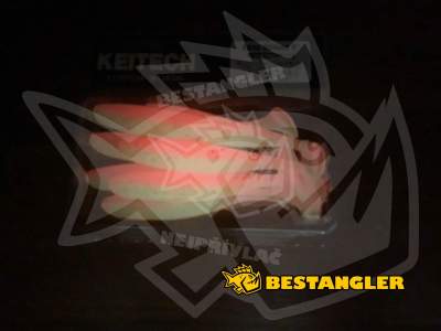 Keitech Easy Shiner 4" Pink Glow - LT#47 - GLOW
