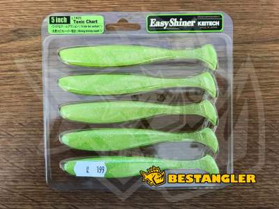 Keitech Easy Shiner 5" Toxic Chart - LT#25