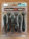 Keitech FAT Swing Impact 3.8" Black - #001