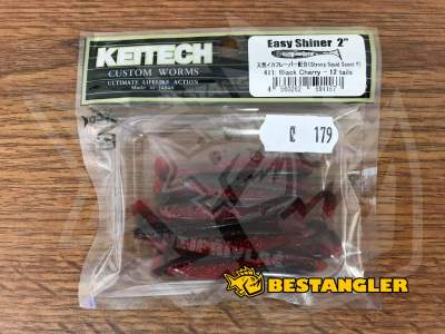 Keitech Easy Shiner 2" Black Cherry - #411