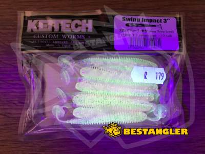 Keitech Swing Impact 3" Sakura Pink - LT#02 - UV