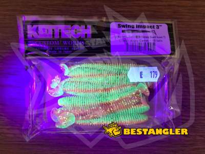 Keitech Swing Impact 3" Angry Carrot - LT#05 - UV