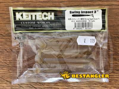 Keitech Swing Impact 3" Wakasagi - #412