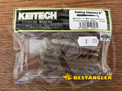 Keitech Swing Impact 3" Arkansas Shiner - CT#02