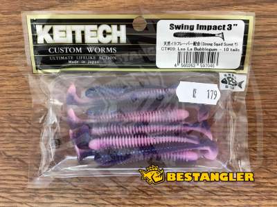 Keitech Swing Impact 3" Lee La Bubblegum - CT#09