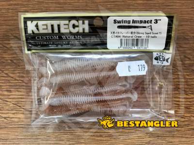 Keitech Swing Impact 3" Natural Craw - CT#04