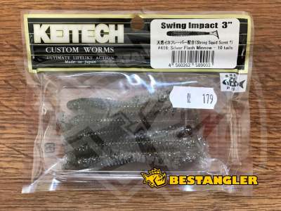 Keitech Swing Impact 3" Silver Flash Minnow - #416