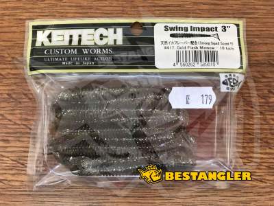 Keitech Swing Impact 3" Gold Flash Minnow - #417