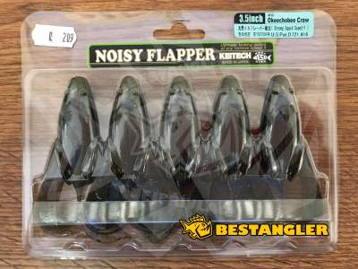 Keitech Noisy Flapper 3.5" Okeechobee Craw - #402