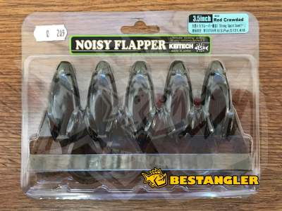 Keitech Noisy Flapper 3.5" Red Crawdad - #404