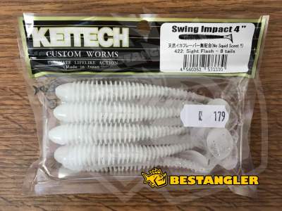 Keitech Swing Impact 4" Sight Flash - #422