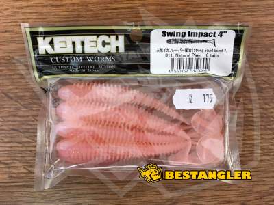 Keitech Swing Impact 4" Natural Pink - #011