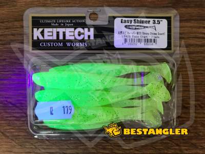 Keitech Easy Shiner 3.5" Toxic Chart - LT#25 - UV