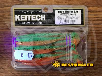 Keitech Easy Shiner 3.5" Angry Carrot - LT#05 - UV