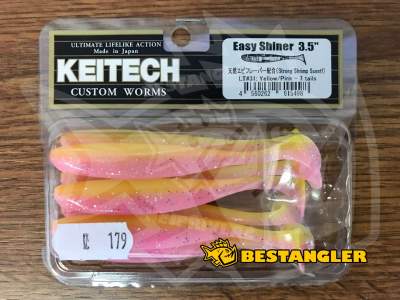 Keitech Easy Shiner 3.5" Yellow / Pink - LT#31