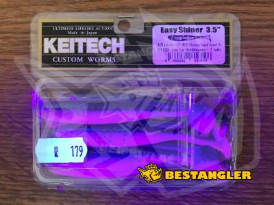 Keitech Easy Shiner 3.5" Lee La Bubblegum - CT#09 - UV