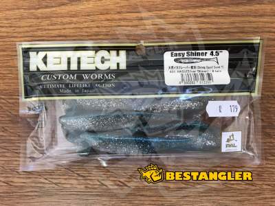 Keitech Easy Shiner 4.5" Hasu (Silver Shiner) - #431