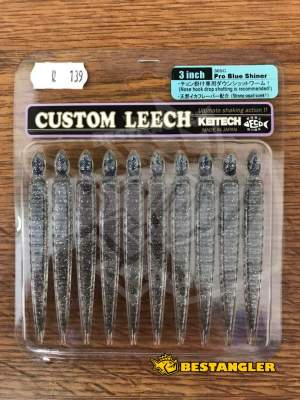 KEITECH Custom Leech 3" Pro Blue Shiner - #305