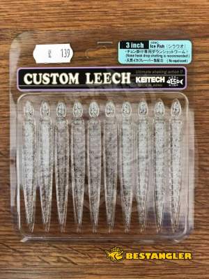 KEITECH Custom Leech 3" Ice Fish - #109