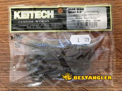 Keitech Mad Wag 3.5" Electric Shad - #440