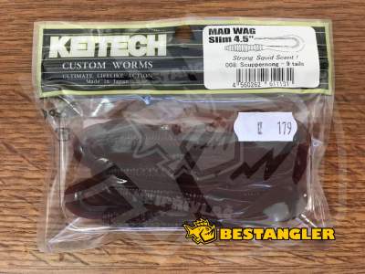 Keitech Mad Wag 4.5" Scuppernong - #008