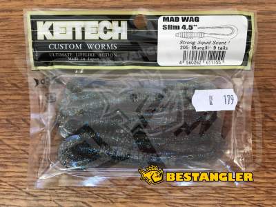 Keitech Mad Wag 4.5" Bluegill - #205