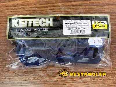 Keitech Mad Wag 7" Midnight Blue - #308