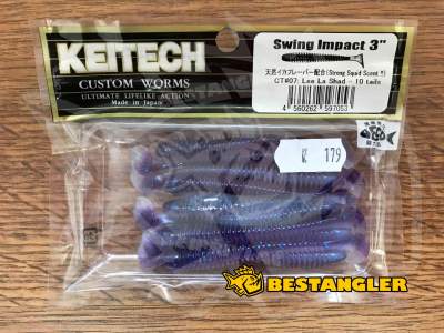 Keitech Swing Impact 3" Lee La Shad - CT#07