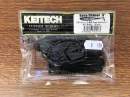 Keitech Easy Shiner 3" Black - #001