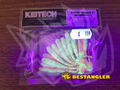 Keitech Swing Impact 2" Fire Tiger - #449 - UV