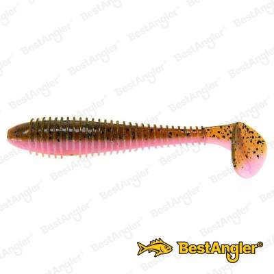 Keitech FAT Swing Impact 4.8" Motoroil / Pink
