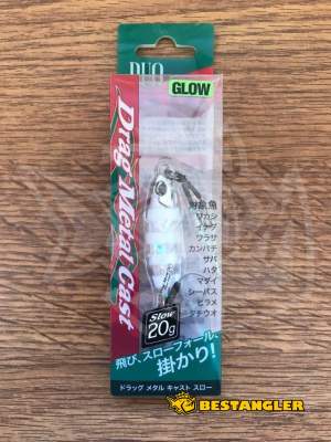 DUO Drag Metal Cast SLOW 20g Zebra Glow PDA0101