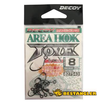 DECOY Area Hook Type X Jove #8 - 827543