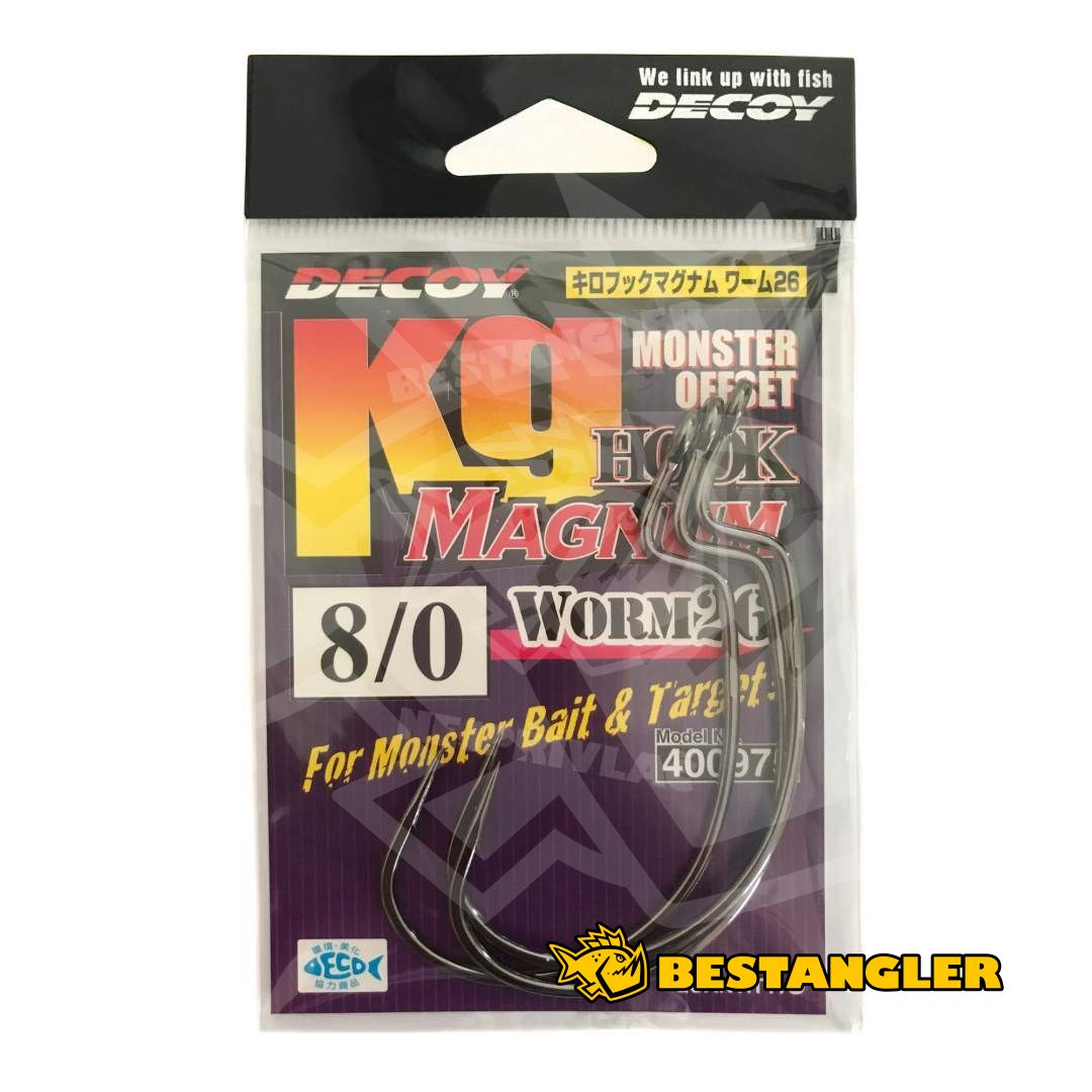 DECOY Worm 26 Kg Hook Magnum #8/0 - 400975
