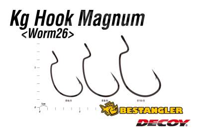 DECOY Worm 26 Kg Hook Magnum #8/0 - 400975