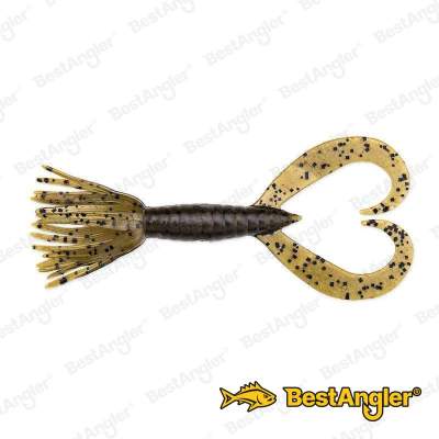 Keitech Little Spider 3.5" Green Pumpkin PP.