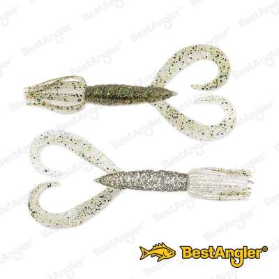 Keitech Little Spider 3.5" Silver Flash Minnow