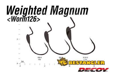 DECOY Worm 126 Weighted Magnum #6/0 - 401729